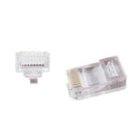 Gembird MUFA RJ-45 GEMBIRD pt. cablu UTP, Cat5e, RJ-45 (T) | RJ-45 (T) tip pass-through, plastic, 10 buc, LC-PTU-01 / 10