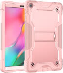 Techsuit [Pachet 360°] Husa + folie sticla Samsung Galaxy Tab A 10.1 2019 T510T515 Techsuit Rugged TabShell, roz