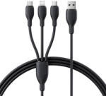 Baseus Cablu USB Fast Charge 3in1 Baseus, 3.5A, 0.8m, P10376303121-01