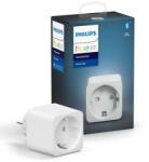 Philips CONECTOR inteligent PHILIPS, Schuko x 1, conectare prin Schuko (T), 16 A, programare prin smartphone, Bluetooth, alb, 000008718699689285 (timbru verde 0.18 lei)