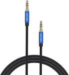 Vention Cablu audio Vention, Jack 3.5mm (T) la Jack 3.5mm (T), 2m, conectori auriti, braided BBC, albastru, BAWLH (timbru verde 0.18 lei) - 6922794765986