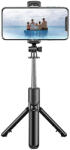 Techsuit Selfie stick trepied Bluetooth cu telecomanda Techsuit S03, 68cm