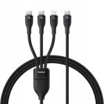 Baseus Cablu Type-C 3in1 Baseus 100W, 1.5m, negru, P10377502111-00