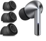Techsuit Dopuri casti Samsung Galaxy Buds 3 Pro din silicon premium Techsuit ET3, negru (Pachet 3buc. )