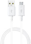 Samsung Cablu de date Samsung Micro-USB, 1.5m, 2A, alb, bulk, ECB-DU4EWE