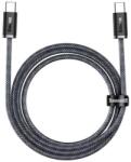 Baseus CABLU alimentare si date Baseus Dynamic Series, Fast Charging Data Cable pt. smartphone, USB Type-C la USB Type-C 100W, 1m, braided, gri CALD000216 (timbru verde 0.18 lei) - 6932172605858