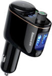 Baseus Modulator FM Bluetooth, incarcator bricheta auto Baseus S-06
