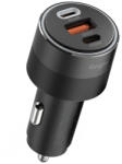 Ringke Incarcator auto USB, 2x Type-C Ringke, PD30W, QC3.0, negru