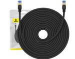 Baseus PATCH CORD UTP Baseus Cat7, fire din cupru, round cable, viteza maxima 10 Gbps, PVC, 25m, negru B0013320B111-10 (timbru verde 0.08 lei) - 6932172646585