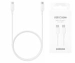 Samsung Cablu USB-C Fast Charge Samsung to USB-C, alb, blister, EP-DX310JWEGEU, blister