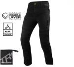 Trilobite Blugi Moto Bărbați Slim Fit TRILOBITE PARADO DOUBLELAYER AAAA · Negru