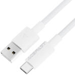ACEFAST Cablu incarcare USB la tip C, 3A Acefast, C18-04, alb, 1.2m