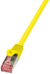 LogiLink PATCH CORD S / FTP LOGILINK Cat6, LSZH, cupru, 7.5 m, galben, AWG27, dublu ecranat CQ2087S (timbru verde 0.8 lei)