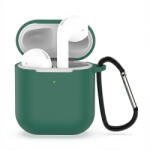 Techsuit Husa AirPods 1 Techsuit Silicone Case, verde inchis