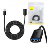 Baseus CABLU USB Baseus AirJoy prelungitor, USB3.0(T) la USB3.0(M) 2A, 3m, negru B00631103111-04 (timbru verde 0.08 lei) - 6932172630386
