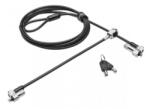 Kensington CABLU securitate KENSINGTON pt. notebook slot Nano, cheie unica, conectare directa, 1.8m, cablu otel carbon, permite pivotare si rotire cablu, blocare dubla, NanoSaver K64449S (timbru verde 0.18 lei)