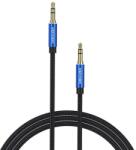 Vention Cablu audio Vention, Jack 3.5mm (T) la Jack 3.5mm (T), 0.5m, conectori auriti, braided BBC, albastru, BAWLD (timbru verde 0.03 lei) - 6922794765955