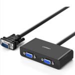 UGREEN SPLITTER video Ugreen, 40254 1 x VGA (T) la 2 x VGA (M), rezolutie full HD 1920 x 1440 la 60Hz negru, 20918 (timbru verde 0.8 lei)- 6957303829187