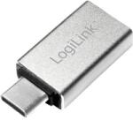 LogiLink ADAPTOR LOGILINK OTG, pt. smartphone, USB 3.2 Type-C (T) la USB-A 3.0 (M), 5V / 3A 15W, negru, AA0042 (timbru verde 0.18 lei)