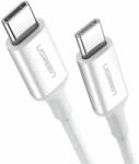 UGREEN Cablu incarcare Type-C 60W, 3A, 1m Ugreen, alb, 60518