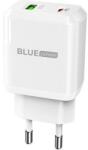 BLUE POWER Incarcator Retea cu cablu USB Type C - Lightning Blue Power BLN5, PD20W+QC3.0, 1 X USB - 1 X USB Tip-C, Alb 311346 (timbru verde 0.18 lei)