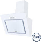 Candy Hota decorativa Candy CVMAD60/1B/1, Motor puternic, Iluminare LED, 3 viteze, Absorbtie 463 m³/h, 60 cm, Clasa C, Alba (8059019044583) Hota