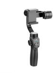 Techsuit - Phone Gimbal (F10) - with Mini Tripod, Bluetooth, Face Tracking, Inception Mode, Anti Shaken, Slow Motion - Black