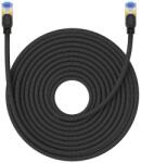 Baseus PATCH CORD UTP Baseus Cat7, fire din cupru, round cable, viteza maxima 10 Gbps, PVC, 20m, negru B0013320B111-09 (timbru verde 0.08 lei) - 6932172646578