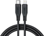ACEFAST Cablu date Type-C, Lightning 3A Acefast, C3-01, negru, 1.2m