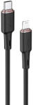 ACEFAST Cablu incarcare iPhone, 30W, 3A Acefast, C2-01, negru, 1.2m