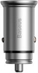 Baseus Incarcator auto bricheta Type-C, USB, Baseus, CCALL-BS0S, argintiu