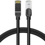 Baseus PATCH CORD UTP Baseus Cat6, fire din cupru, round cable, viteza maxima 1 Gbps, PVC, 1.5m, negru PCWL-Q01 (timbru verde 0.08 lei) - 6953156233133