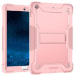 Techsuit [Pachet 360°] Husa + folie sticla iPad 2017 9.7 A1822A1823 Techsuit Rugged TabShell, roz