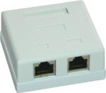 Emtex Priza FTP dubla aplicata cat. 6 - EMTEX, EMT-FTP6-2P-PT