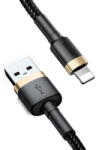 Baseus Cablu de date Lightning Baseus 2.4A, 480Mbps, 1m, CALKLF-BV1