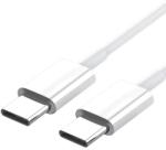  Cablu de date cu mufa USB C la mufa USB C, 60W, incarcare rapida, 1m, Alb