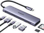 UGREEN Hub 7in1 Type-C la USB, HDMI, Type-C, SD / TF, 100W Ugreen, 15214