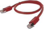 Gembird PATCH CORD UTP GEMBIRD Cat5e, cupru-aluminiu, 1 m, rosu, AWG26, PP12-1M / R (timbru verde 0.08 lei)