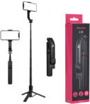 Techsuit Selfie Stick trepied cu telecomanda wireless Techsuit L12, 106cm