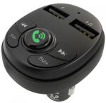 Blue Power Modulator FM Bluetooth Blue Power BBC26 Music Joy, Buton Apel, 2 x USB, Negru 314525 (timbru verde 0.8 lei)