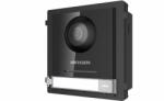 Hikvision PANOU videointerfon modular de exterior Hikvision, 1xbuton apelare, cam video wide angle 180grade Fish eye 2MP, permite conec pana la 8 submodule de extensie DS-KD8003-IME1 / EU (timbru verde 0.8 lei)