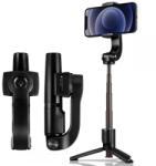 Spigen - Gimbal Mini Selfie Stick (S610W) - Stable Mini Tripod with Stabilizer, Bluetooth Remote Control, 54cm - Black