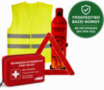 Carro Set Siguranță Auto Set ITP Triunghi Trusă Medicală Extinctor 750 Ml Vestă Galbenă Ca-012303 (CA-012303)
