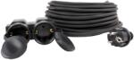 Hepol Prelungitor Hepol 15m cu fisa dubla IP44 (1108609)