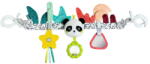 Fehn Jucarie pentru carucior si patut Fehn Dobabydoo Ursulet panda, 45 cm (049145)