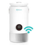 AlecoAir Purificator si umidificator AlecoAir PU50 Nuo, WiFi, Capacitate umidificare 600 ml/h, True HEPA, Lampa UV-c, Ionizare, PM 2.5 (PU50NUO)