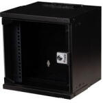  Equip EWM-06-3030-B táp nélküli 6U 10" fali rack szekrény fekete "üveg nélkül (EWM-06-3030-B_70)