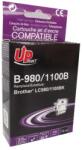 UPRINT Мастилница uprint lc980/1100 brother, Черен (lf-ink-brot-lc980b-up) - xtreme