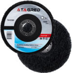 Tagred Nem szőtt textil csiszolókorong 125x22mm, fekete, kemény TA1050 (TA1050)
