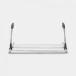 Brabantia Uscator pentru calorifer / balustrada 4.5 m, Metalic Grey (105241)